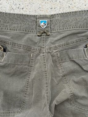 Men's Kuhl Shorts Green Solid 30 Outdoor Climb Lifestyle Hike Light Zip Outdoors